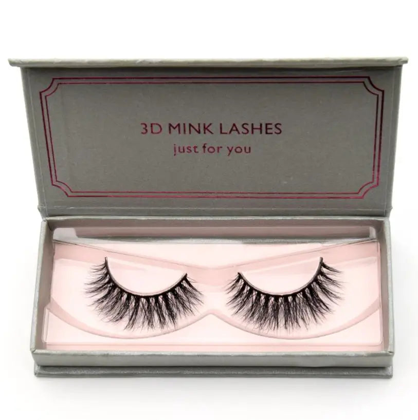 Visofree 3D Mink Lashes – High Volume Natural Black False Eyelashes #108, #109, #110