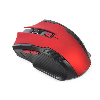 2.4G Wireless Mouse with USB Receiver – 6-Button Professional Optical Mouse with Right Scroll for Laptop, PC & Gaming