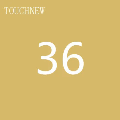 TOUCHNEW Alcohol Sketch Markers - Dual Tip Brush Pens for Manga Drawing & Art Supplies