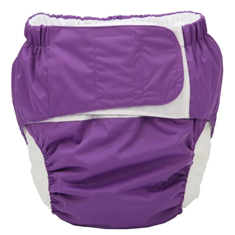 Sigzagor XL Adult Cloth Diaper – Reusable Pocket Nappy with Hook & Loop for Urinary Incontinence 68–128 cm Waist