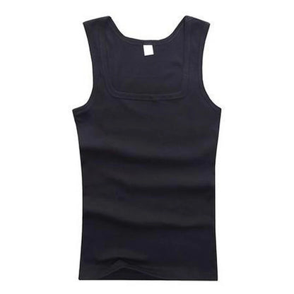 Plus Size Men’s Sleeveless Tank Top Vest – Summer Fitness Bodybuilding Singlet Casual Workout Shirt (Black, White, Gray)