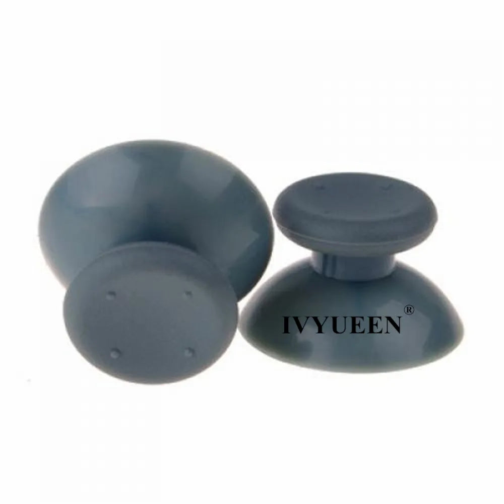 IVYUEEN 100PCS Black Analog Stick Caps – Thumb Grip Covers for PS5, PS4, PS3 & Xbox Controllers
