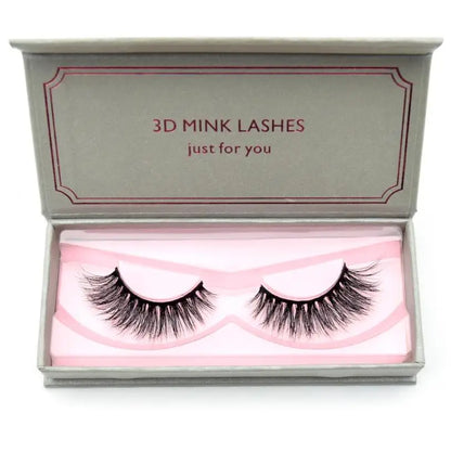 Visofree 3D Mink Lashes – High Volume Natural Black False Eyelashes #108, #109, #110