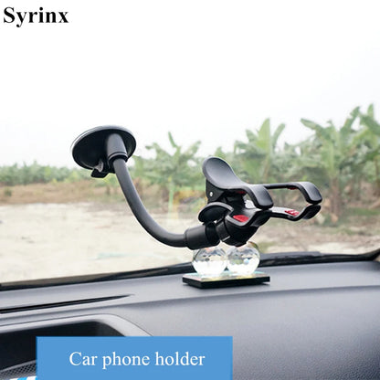 Guitar Phone Holder Stand — Street Singing & Song Lyrics Mobile Car Suction Cup Support