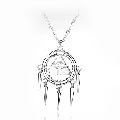 Yu-Gi-Oh! Millennium Puzzle & Eye of Horus Necklaces - 3D Anime Cosplay Pendant Jewelry Gift for Men and Women