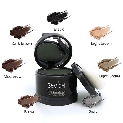 Sevich Hairline Powder 4g — Natural Hairline Shadow Makeup Hair Loss Concealer Unisex