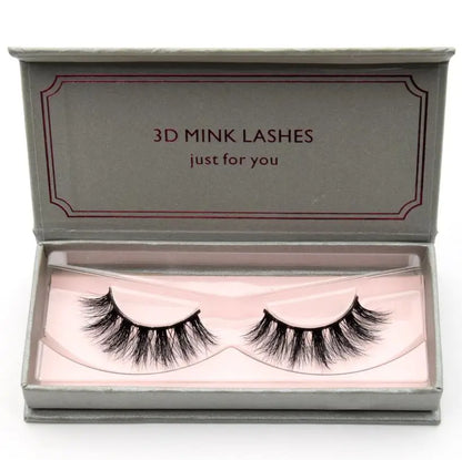 Visofree 3D Mink Lashes – High Volume Natural Black False Eyelashes #108, #109, #110