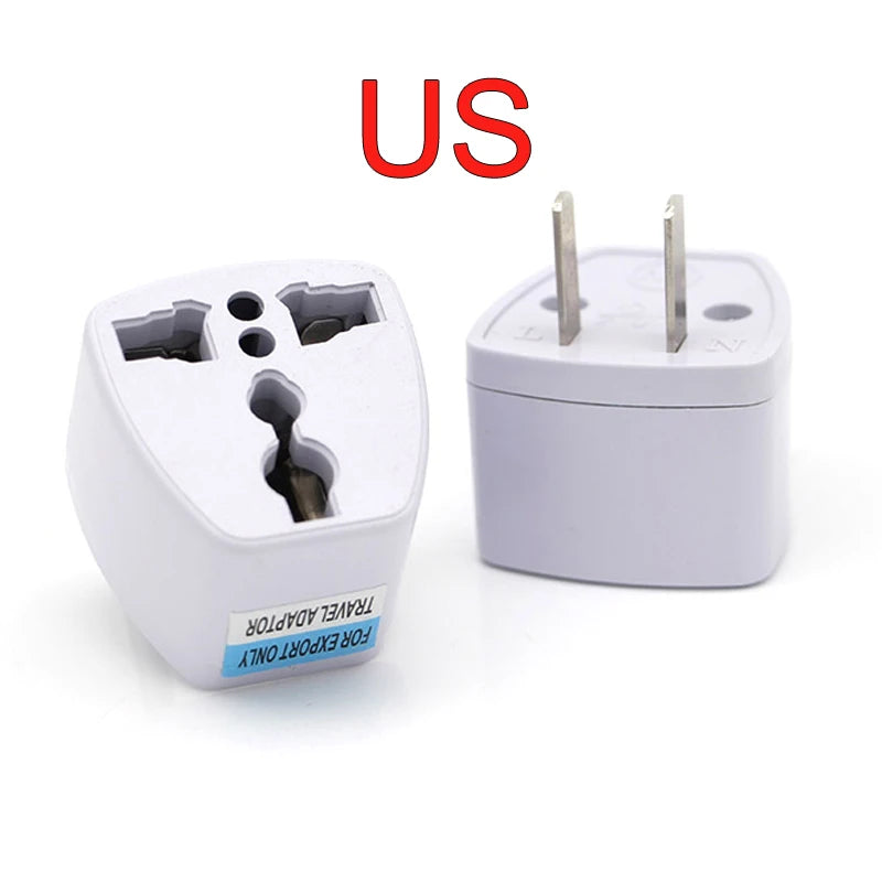 Universal Electric Plug Power Socket Adapter – International Travel Charger Converter for EU, UK, US, AU