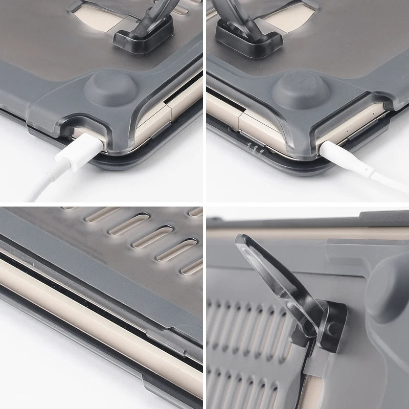 2022-2021 MacBook Pro & Air Case – Stand Cover for 13, 14, 15, 16 inch Models A2485 M1 M2