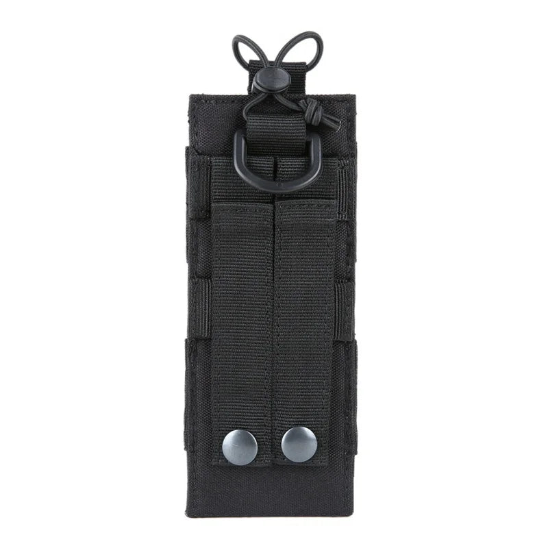 MOLLE Water Bottle Holster Pouch - Outdoor Sports, Hiking, Camping & Travel Canteen Holder EDC Tool Waist Bag