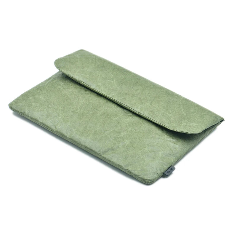 Vintage Laptop & Tablet Bag Cover — Fiber Paper Sleeve Case for iPad Pro 12.9" (3rd/4th Gen), Pro 11, Mini 6 8.3"