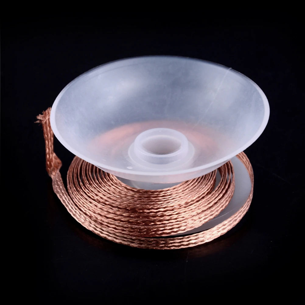 Desoldering Braid Solder Wick - 1.5m Copper Wire for PCB & Electronics Repair