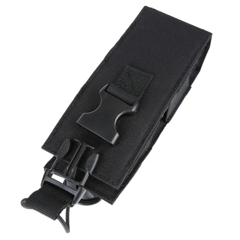 MOLLE Water Bottle Holster Pouch - Outdoor Sports, Hiking, Camping & Travel Canteen Holder EDC Tool Waist Bag