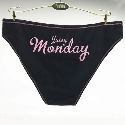 Women's Cotton Panties - 7 Pack Sexy Everyday Briefs & Knickers, M/L/XL Lingerie Set