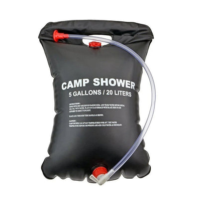 20L Portable Camping Shower Bag – Solar Heated Water Bag for Outdoor Travel, Hiking, BBQ & Beach