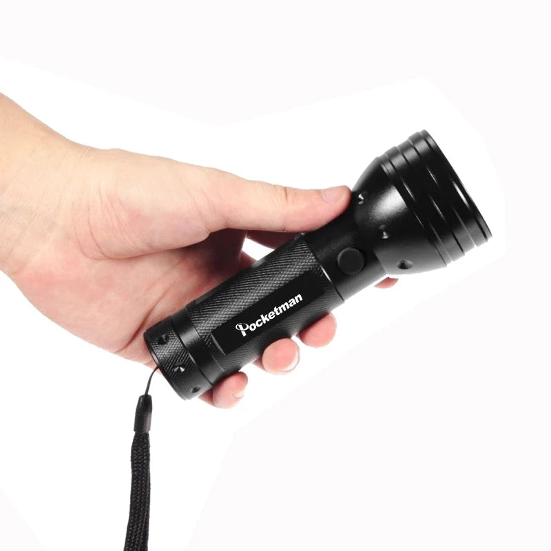 100 LED UV Flashlight 395NM – Black Light Torch for Dog Urine, Pet Stains & Bed Bug Detection
