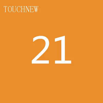 TOUCHNEW Alcohol Sketch Markers - Dual Tip Brush Pens for Manga Drawing & Art Supplies