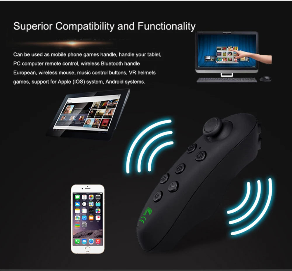 VR Shinecon 10.0 3D Virtual Reality Headset – Helmet Goggles for Smartphone Gaming