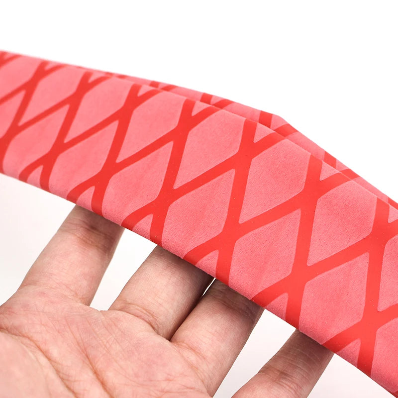 Anti-Slip Heat Shrink Tube for Fishing Rods — DIY Electrical Insulation, 5 Colors, 1M Length, Multiple Sizes 15-50mm