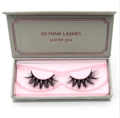 Visofree 3D Mink Lashes – High Volume Natural Black False Eyelashes #108, #109, #110