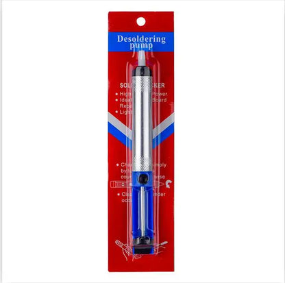 JCD Desoldering Pump - Aluminum Vacuum Solder Sucker Tool for Solder Removal and Electronics Repair