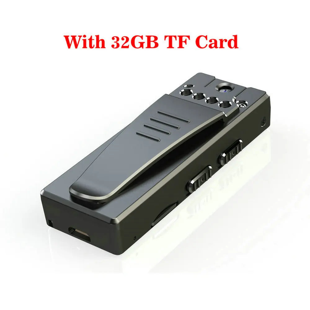 Vandlion A7 Micro Video Camera with Voice Recorder – Infrared Night Vision Clip DV Camcorder for Car and Security