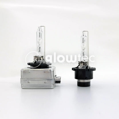 GLOWTEC HID Headlight Bulbs - D1S D2S D3S D4S Series Xenon Replacement Lamps 4300K-8000K