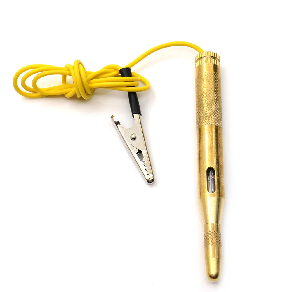 6V 12V 24V Auto Car Circuit Tester Lamp – Diagnostic Tools Voltage Detector Probe for Light System Test