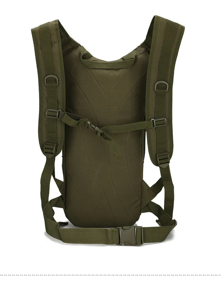 15L Molle Tactical Backpack - Outdoor Sports Bicycle Bag for Cycling, Climbing, Hiking, Camping, Fishing, Hydration