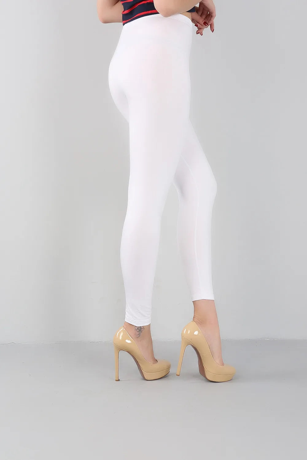 2023 Women's Bamboo Fiber High Elastic Slim Leggings – Plus Size 2XL-7XL, Spring & Summer Fashion