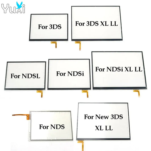 YuXi Replacement Touch Screen Digitizer Glass – Compatible with DS Lite, DSL, NDSL, NDSi, New 3DS XL/LL Console