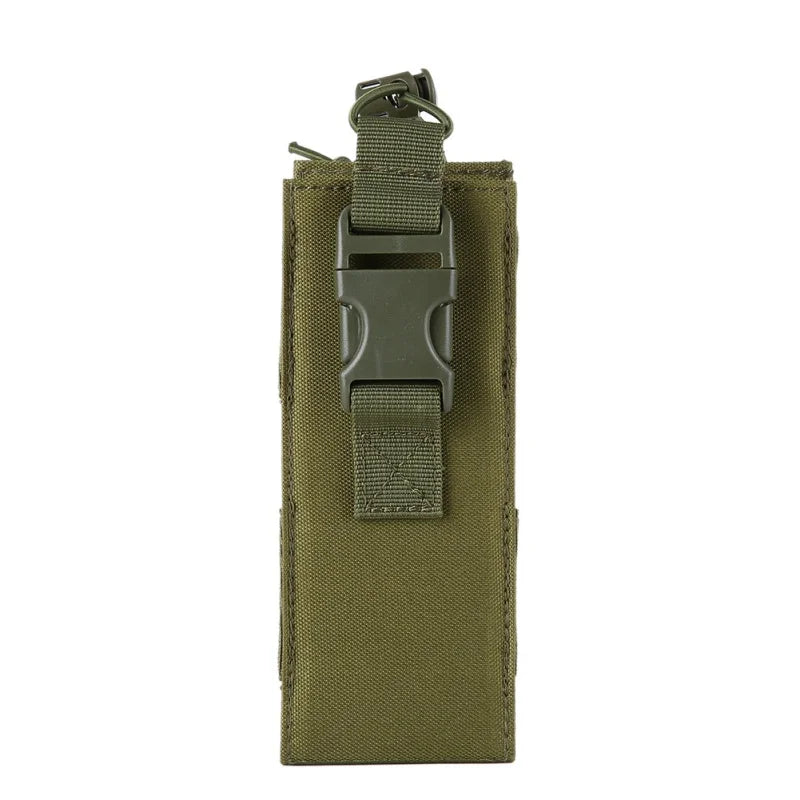 MOLLE Water Bottle Holster Pouch - Outdoor Sports, Hiking, Camping & Travel Canteen Holder EDC Tool Waist Bag