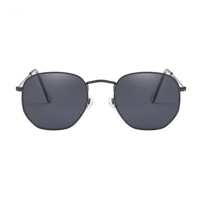 Vintage Metal Men Sunglasses: Brand Designer Sun Glasses for Women, Classic Driving Eyewear UV400 Oculos De Sol Masculino