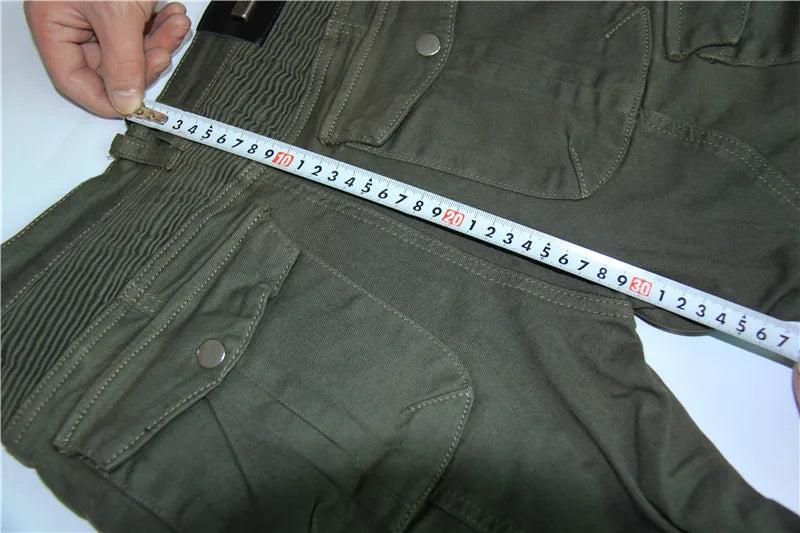 Men's Motorcycle Jeans – Featherbed Riding Pants, Standard Version for Car Ride & Summer Riding