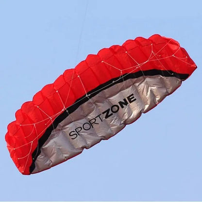 1.8M Dual Line Parafoil Kite - 4 Color Parachute Sports Beach Kite Easy to Fly