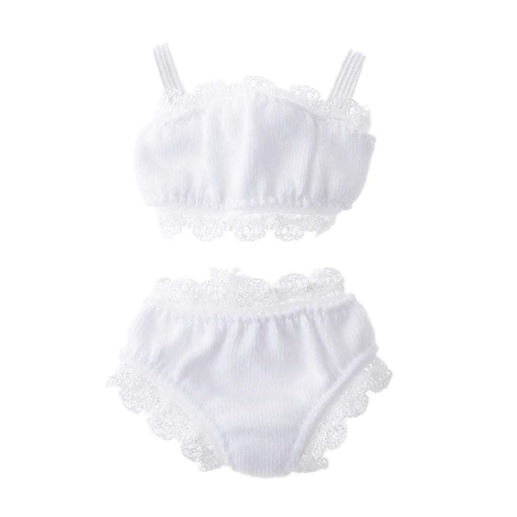 Handmade Lace Underwear Outfit for 1/6 Blythe Doll – Elegant Clothes Set for 12-Inch Dolls