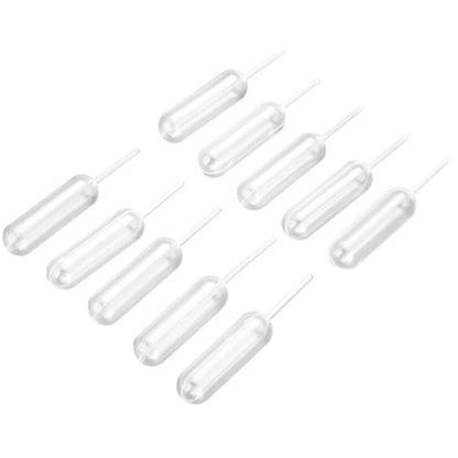 50PCS Mini Disposable Jam Dropper Pipettes - Perfect for Cupcakes, Sauces, Dessert Decorations - Easy Squeeze Transfer for Cake Decorating