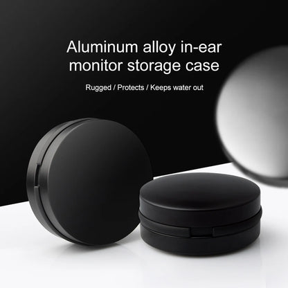 FDBRO Metal Aluminum Alloy Earphone Case - Waterproof Portable Storage Bag for In-Ear Headphones