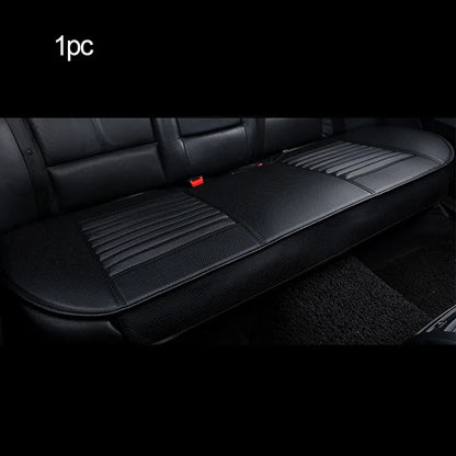 Universal Leather Car Seat Covers - Seat Cushion Protector Mats for Auto Interiors