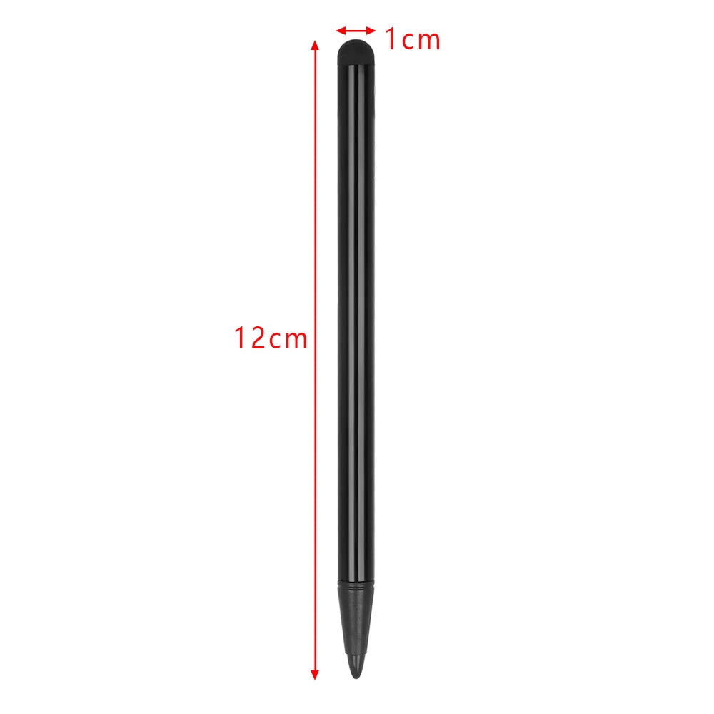 2 in 1 Capacitive Stylus Pen - Touch Screen Pencil for Tablets and Phones | High Precision Multicolor for iPad, Samsung, PC