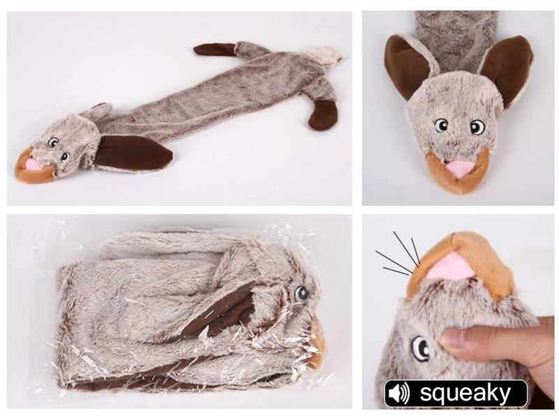 Plush Squeaky Chew Toy for Small Dogs – Soft Puppy Toy, Bite-Resistant Dog Toy, Juguetes para Perros