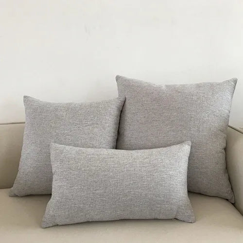 Sofa Cushion Cover – Decorative Throw Pillow Case for Home & Hotel, Multiple Sizes 30x50–60x60 cm