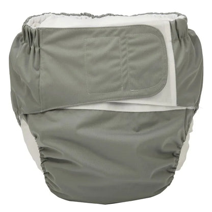 Sigzagor XL Adult Cloth Diaper – Reusable Pocket Nappy with Hook & Loop for Urinary Incontinence 68–128 cm Waist