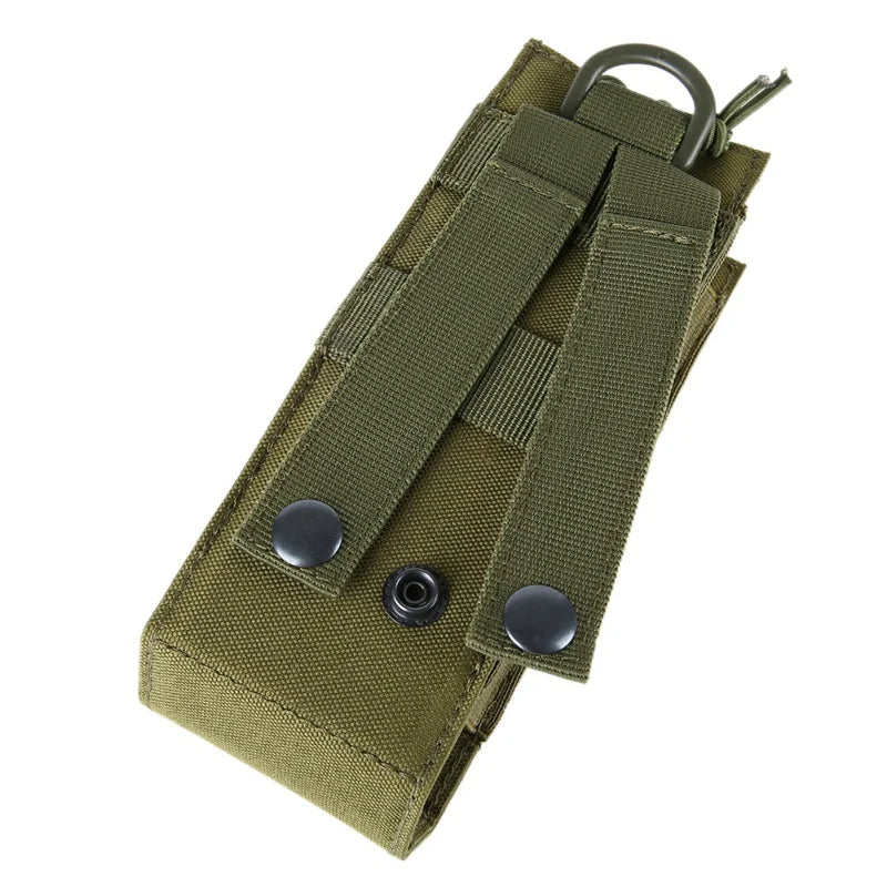 MOLLE Water Bottle Holster Pouch - Outdoor Sports, Hiking, Camping & Travel Canteen Holder EDC Tool Waist Bag