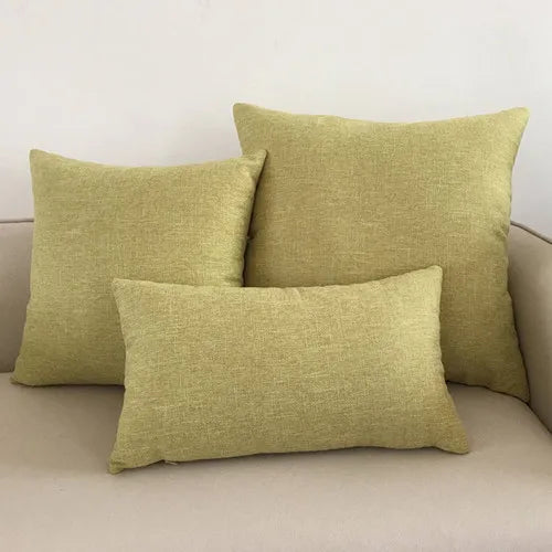 Sofa Cushion Cover – Decorative Throw Pillow Case for Home & Hotel, Multiple Sizes 30x50–60x60 cm