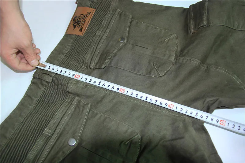 Men's Motorcycle Jeans – Featherbed Riding Pants, Standard Version for Car Ride & Summer Riding