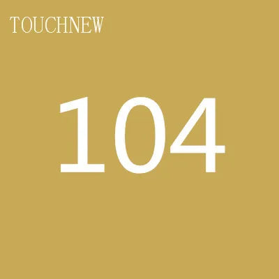 TOUCHNEW Alcohol Sketch Markers - Dual Tip Brush Pens for Manga Drawing & Art Supplies