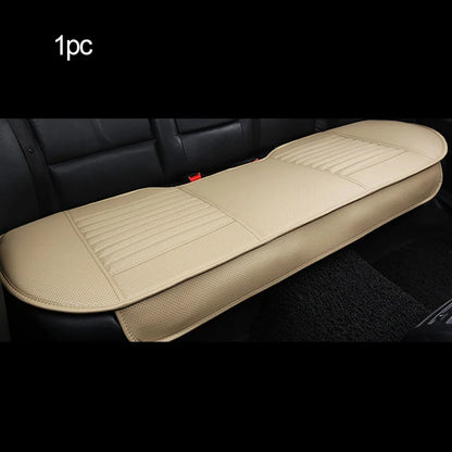 Universal Leather Car Seat Covers - Seat Cushion Protector Mats for Auto Interiors