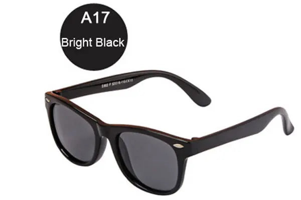 Kids Polarized Sunglasses – Classic Designer UV Protection Eyewear with TAC Lenses & TR90 Flexible Safety Frame for Boys & Girls