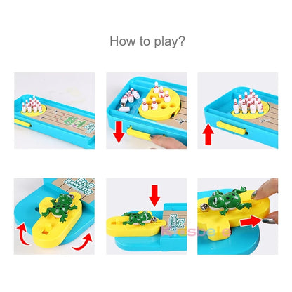 Mini Desktop Bowling Game – Funny Indoor Parent-Child Interactive Sports Toy, Educational Gift for Kids